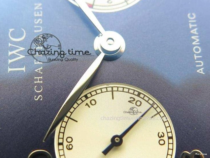 MIROTIME 0301 Portuguese Real PR IW500112 ZF 1:1 Laureus Edition On Black Leather Strap A Flexible 7369